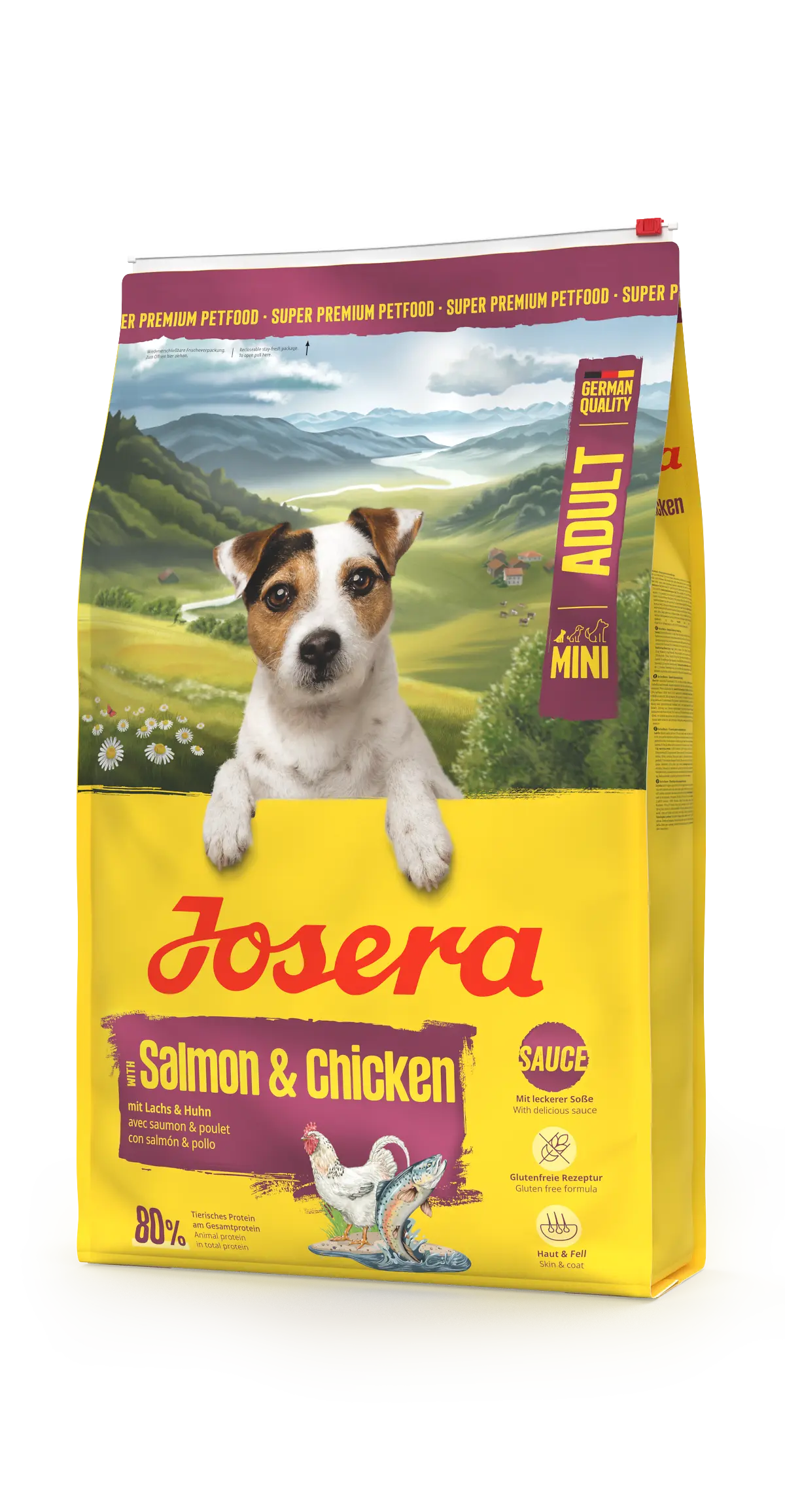 Hrana uscata pentru caini Josera Mini Salmon & Chicken 900g