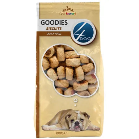 Recompense pentru câini 4Dog Goodies Biscuiți Mix, 300g