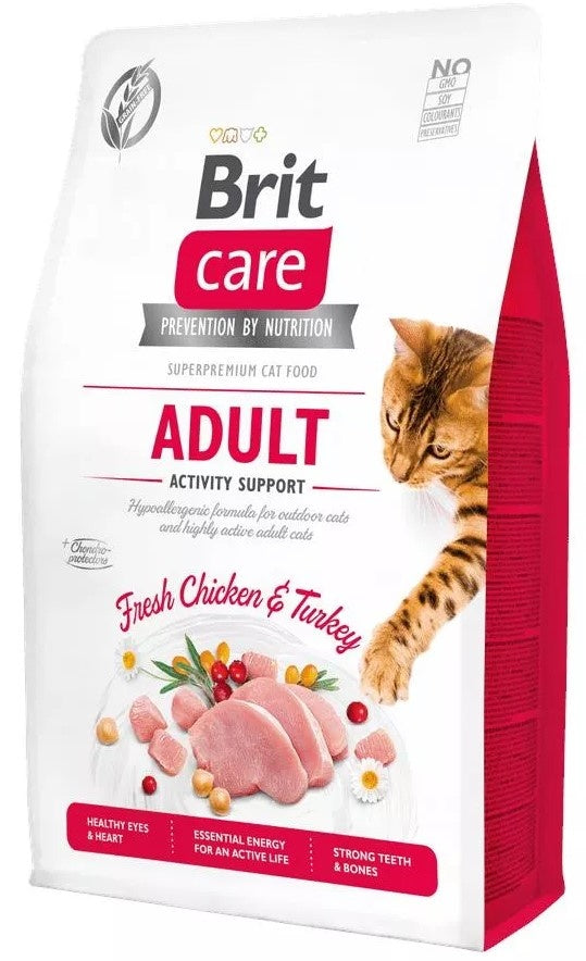 Hrana uscata pentru pisici Brit Care Adult Activity Support