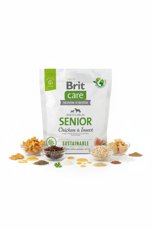 Hrana uscata pentru caini Brit Care Dog Senior Chicken 1kg