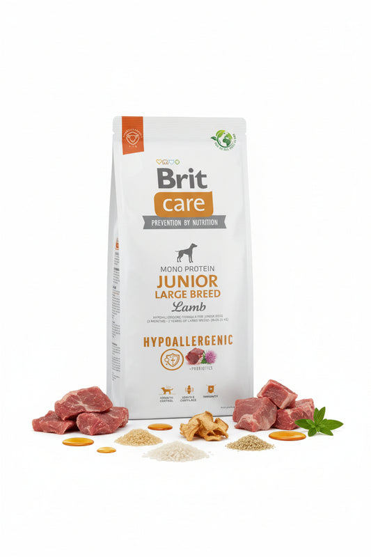 Hrana uscata pentru caini Brit Care Hypoallergenic Junior 12kg