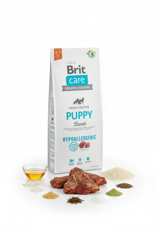 Hrana uscata pentru caini Brit Care Hypoallergenic Puppy 3kg