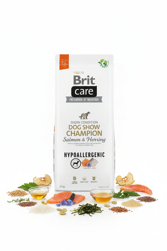 Hrana uscata pentru caini Brit Care Hypoallergenic Salmon 12kg