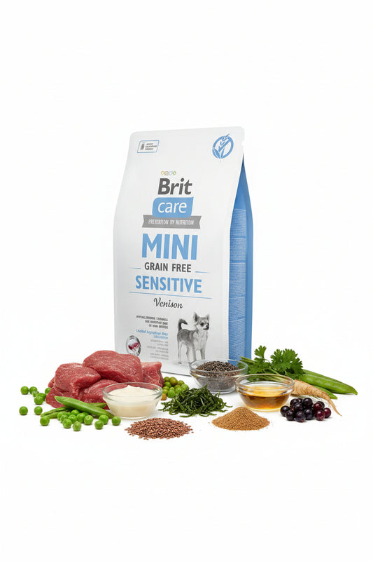 Hrana uscata pentru caini Brit Care Mini Sensitive 2kg