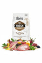 Hrana uscata pentru caini Brit Fresh Adult cu curcan si mazare 12kg