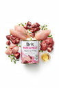 Hrana umeda pentru caini Brit Pate & Meat Chicken & Turkey 800g
