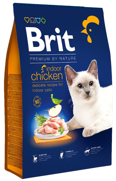 Hrana uscata pentru pisici Brit Premium By Nature Cat Indoor