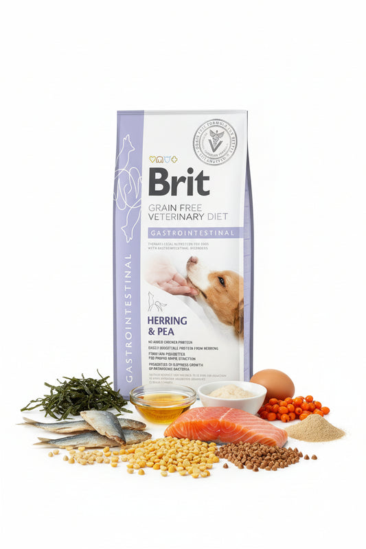 Hrana uscata pentru caini Brit Veterinary Diet Gastrointestinal 12kg