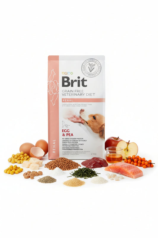 Hrana uscata pentru caini Brit Veterinary Diet Renal 2kg