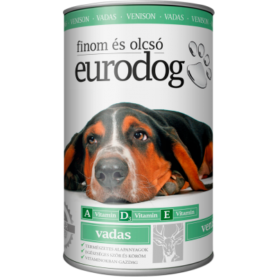 Eurodog — влажный корм для взрослых собак с олениной