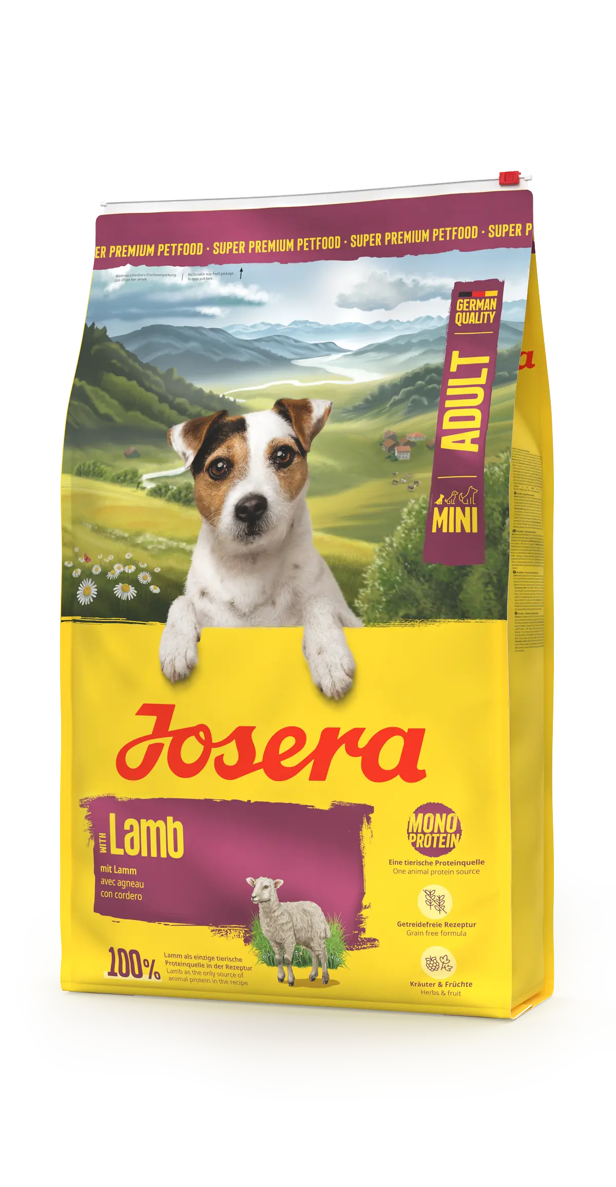 Hrana uscata pentru caini Josera Mini Lamb 10kg