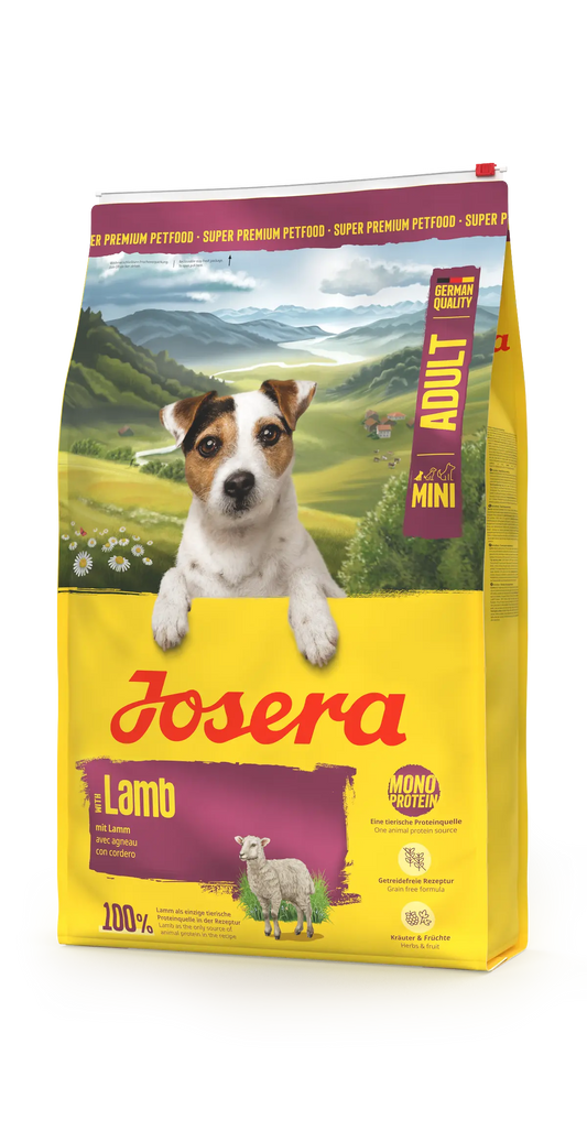 Hrana uscata pentru caini Josera Mini Lamb 10kg