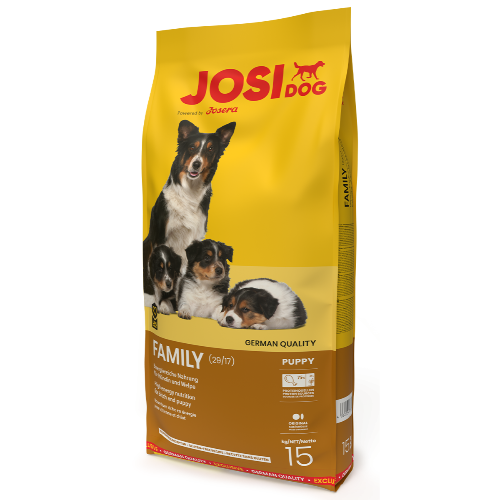 Hrana uscata pentru caini JosiDog Family 15 kg