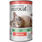 EuroCat Говядина влажный корм для кошек кусочки в желе 415 г