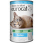 EuroCat Рыба влажный корм для кошек кусочки в желе 415 г