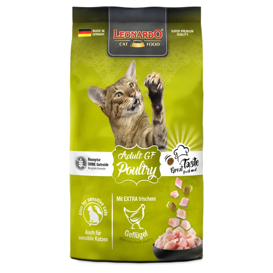 Hrana uscata pentru pisici Leonardo Adult GF Poultry 7.5kg