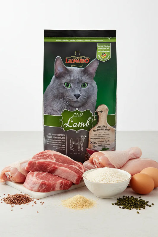 Hrana uscata pentru pisici Leonardo Adult Lamb 1.8kg