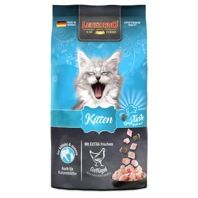 Hrana uscata pentru pisici Leonardo Kitten 1.8kg