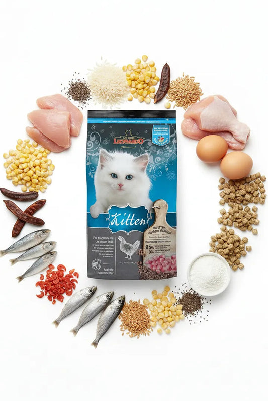 hrana uscata pentru pisoi Leonardo Kitten Chicken cu carne de pui