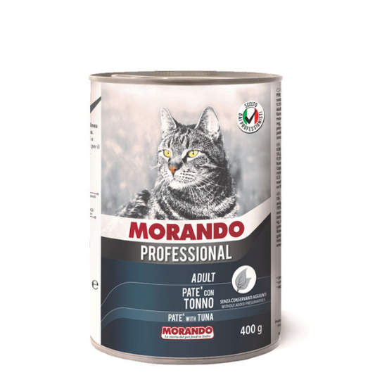 Hrana umeda pentru pisici MORANDO Adult Pate cu ton 400g